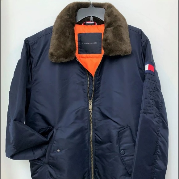 tommy hilfiger water and wind resistant jacket